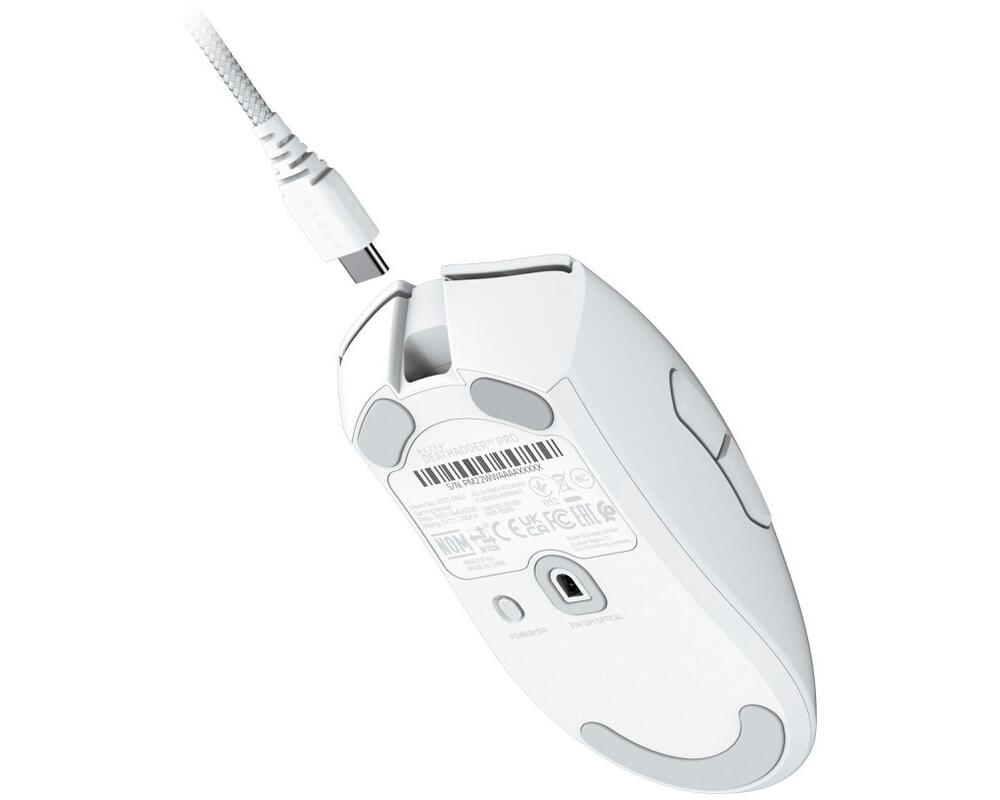 ГЕЙМЪРСКА МИШКА RAZER DEATHADDER V3 Pro - Wired - White - PN RZ01-04630200-R3G1