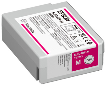 Глава за Epson ColorWorks C4000e BK/C4000e MK - Ink - SJIC-42-P-M - SJIC42P-M / C13T52M340 - Magenta - PN C13T52M340