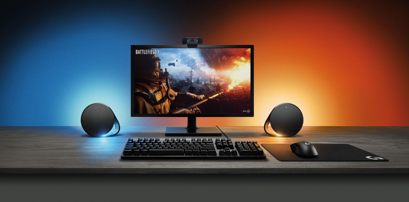 Гейминг високоговорители Logitech Loudspeakers G560 Lightsync / 980-001301 - Black - PN 980-001301
