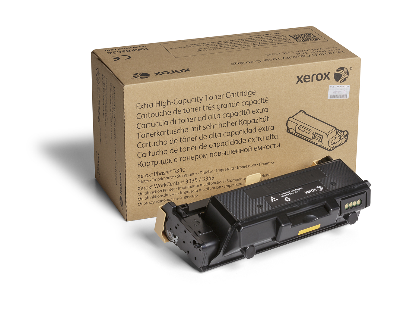Тонер касета за Xerox WorkCentre 3335/3345 DNI/Phaser 3330 - EXTRA HIGH CAPACITY - Toner - 106R03624 - Black - XXL - PN 106R03624