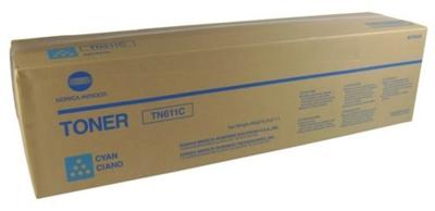 ТОНЕР КАСЕТА ЗА KONICA MINOLTA BIZHUB C451/C550/C650 - Cyan - TN611C (TN-611C) -  PN A70450