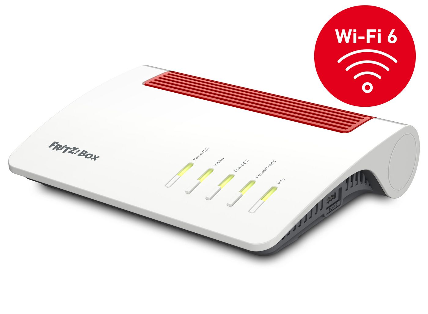 Рутер AVM Router 7590 AX Red on White - PN 20002998