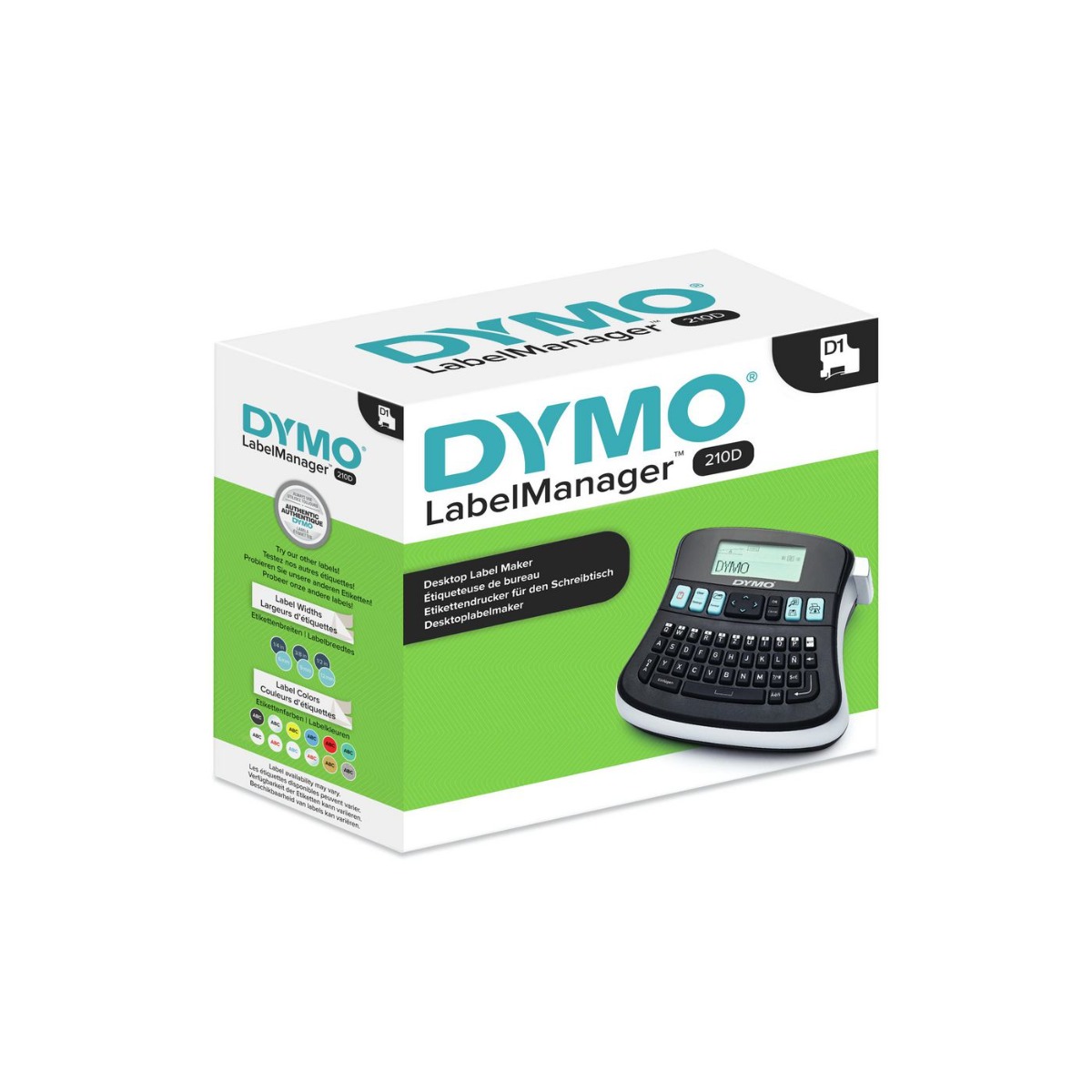 Етикетен принтер Dymo Label printer LM210D / S0784470 Silver/Black - PN S0784470