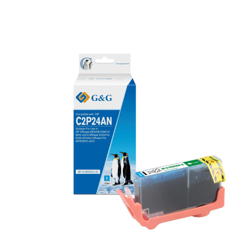 ГЛАВА ЗА HEWLETT PACKARD Officejet Pro 6830 e-All-in-One Printer - HIGH CAPACITY - Cyan - /935XL/ - C2P24AE - PN NP-H-0935XLC - G&G