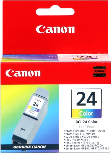 ГЛАВА ЗА CANON iP 1000/1500/2000/S200/300/i250/320/450 - Color - BCI-24C (BCI24C) - PN 6882A002