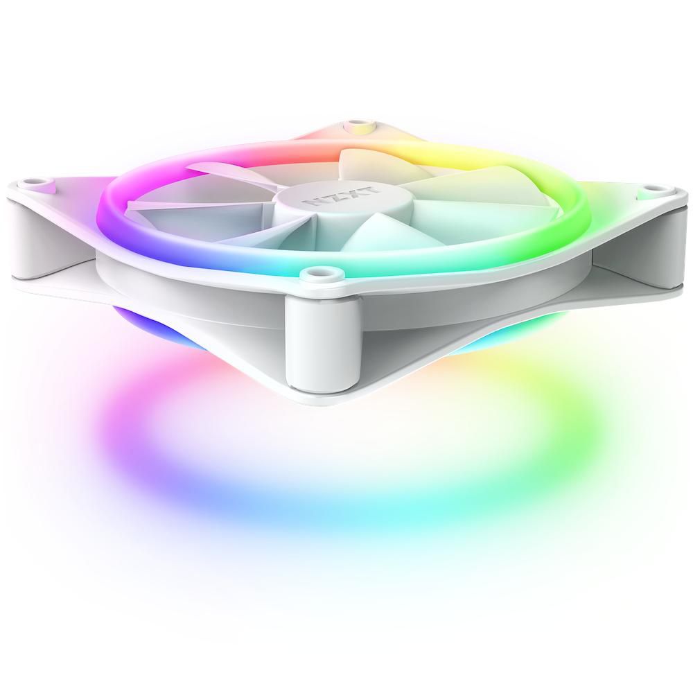 Вентилатор NZXT Fan F120 RGB Duo 3-Pack / RF-D12TF-W1 White - PN RF-D12TF-W1