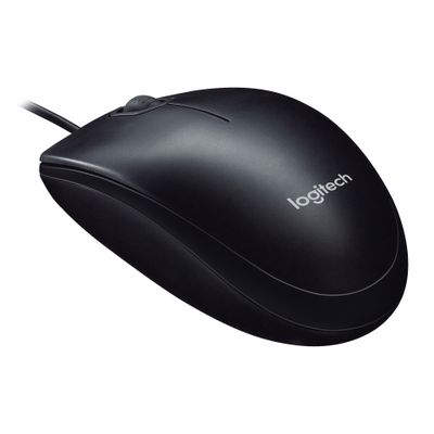 МИШКА LOGITECH M90 - optical corded USB mouse - USB Type-A - 1000 dpi - Жична - Black - PN 910-001793