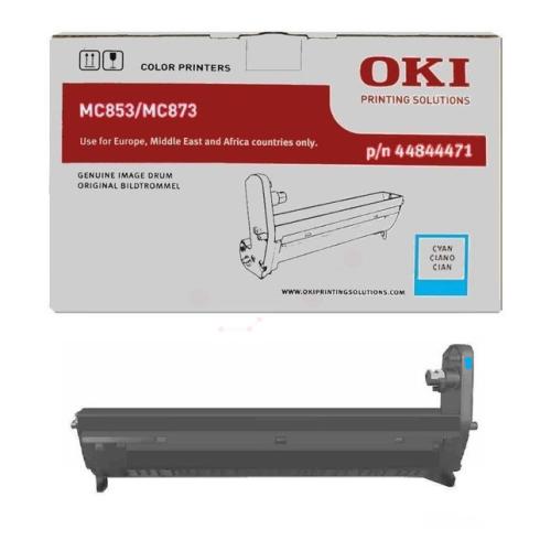 Барабанна касета за Oki MC870/MC873/MC853/MC880/MC883 Series -  DRUM UNIT -  44844471 - Cyan - PN 44844471