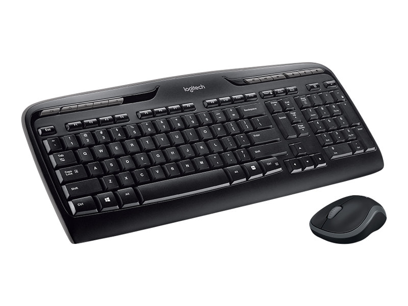 КОМПЛЕКТ МИШКА + КЛАВИАТУРА LOGITECH MK330 US - Wireless / Безжична - С БДС КИРИЛИЗАЦИЯ (WITH BDS CYRILLIC) - Black - PN 920-003989
