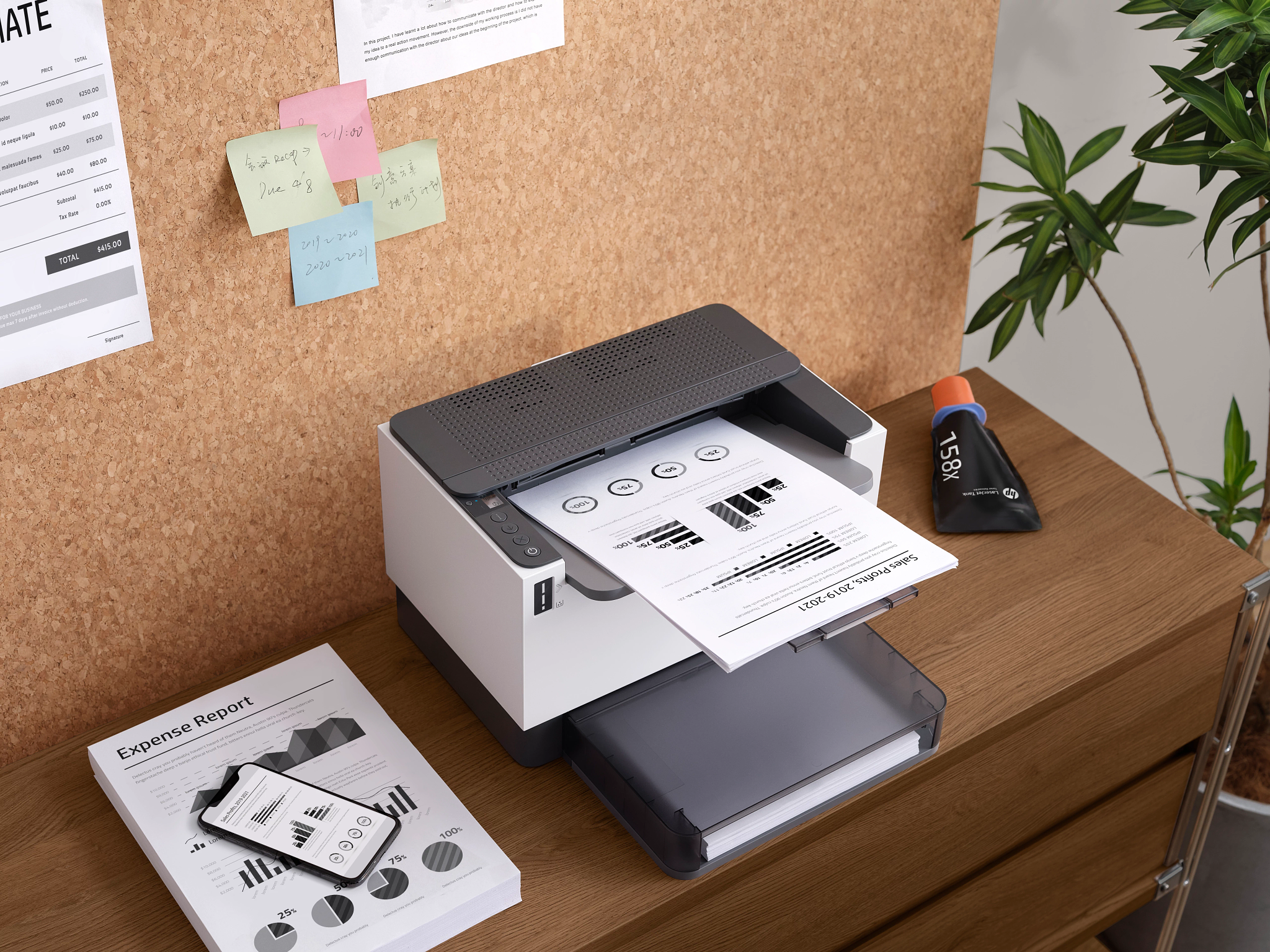 Глава за HP DesignJet T850/T950 Series - Ink - /738/ / 498N6A - Magenta - PN 498N6A