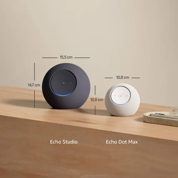 Високоговорител с вграден хъб Amazon Smart Home Hub Echo Dot Max / B0DKLFHZDH Black - PN B0DKLFHZDH