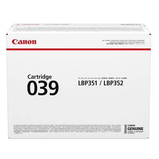 Тонер касета за Canon i-SENSYS LBP-350/LBP-351 Series - Toner - /39/ / 0287C001 - Black - PN 0287C001