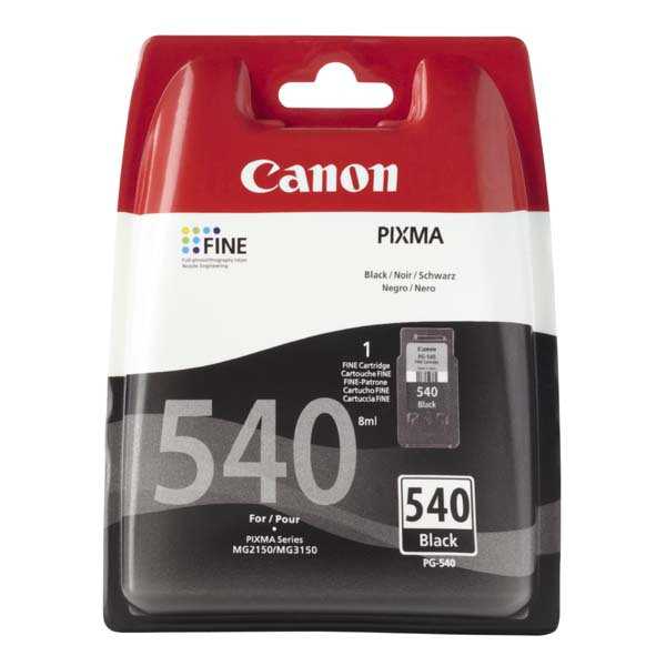 ГЛАВА ЗА CANON PIXMA MG2140/MG2150/MG3140/MG3150 - Black -  ink cartridge - /540/ - PG-540 (PG540) - PN 5225B005