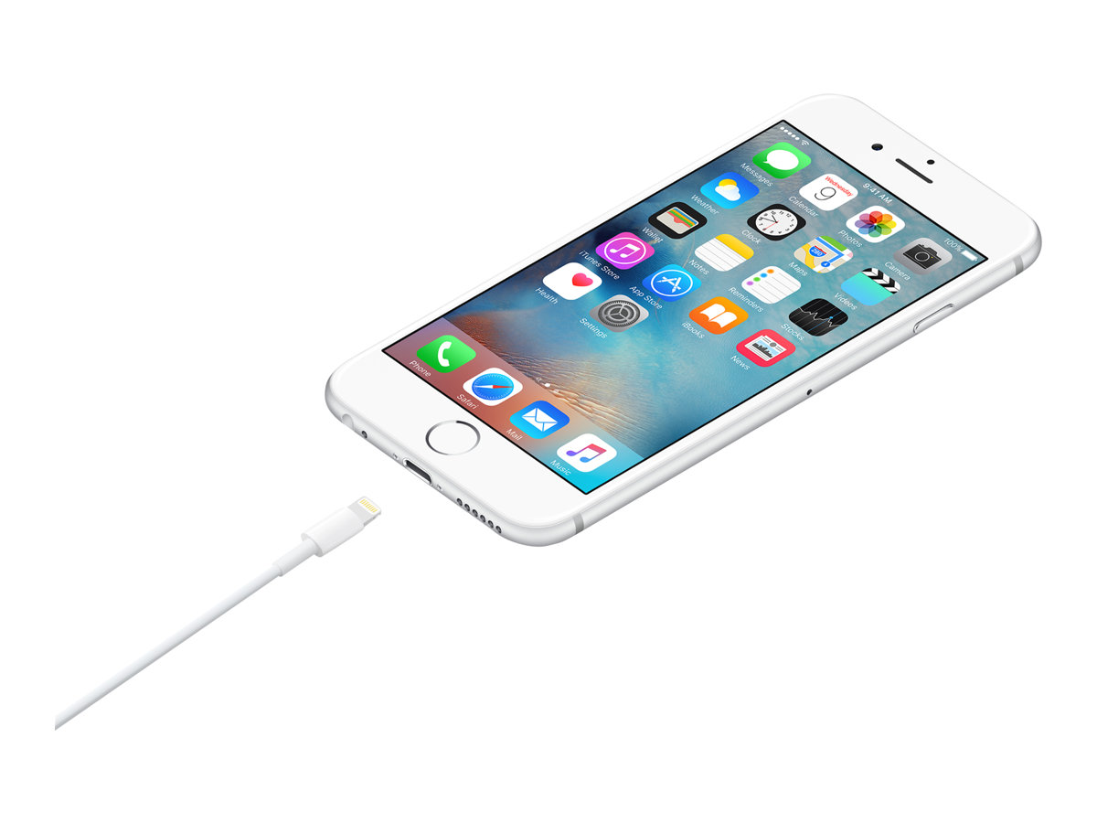КАБЕЛ USB APPLE - USB към Lightning - 2,0 m - White - PN MD819ZM/A