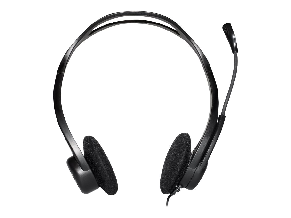 СЛУШАЛКИ LOGITECH PC960 - USB - Black - PN 981-000100