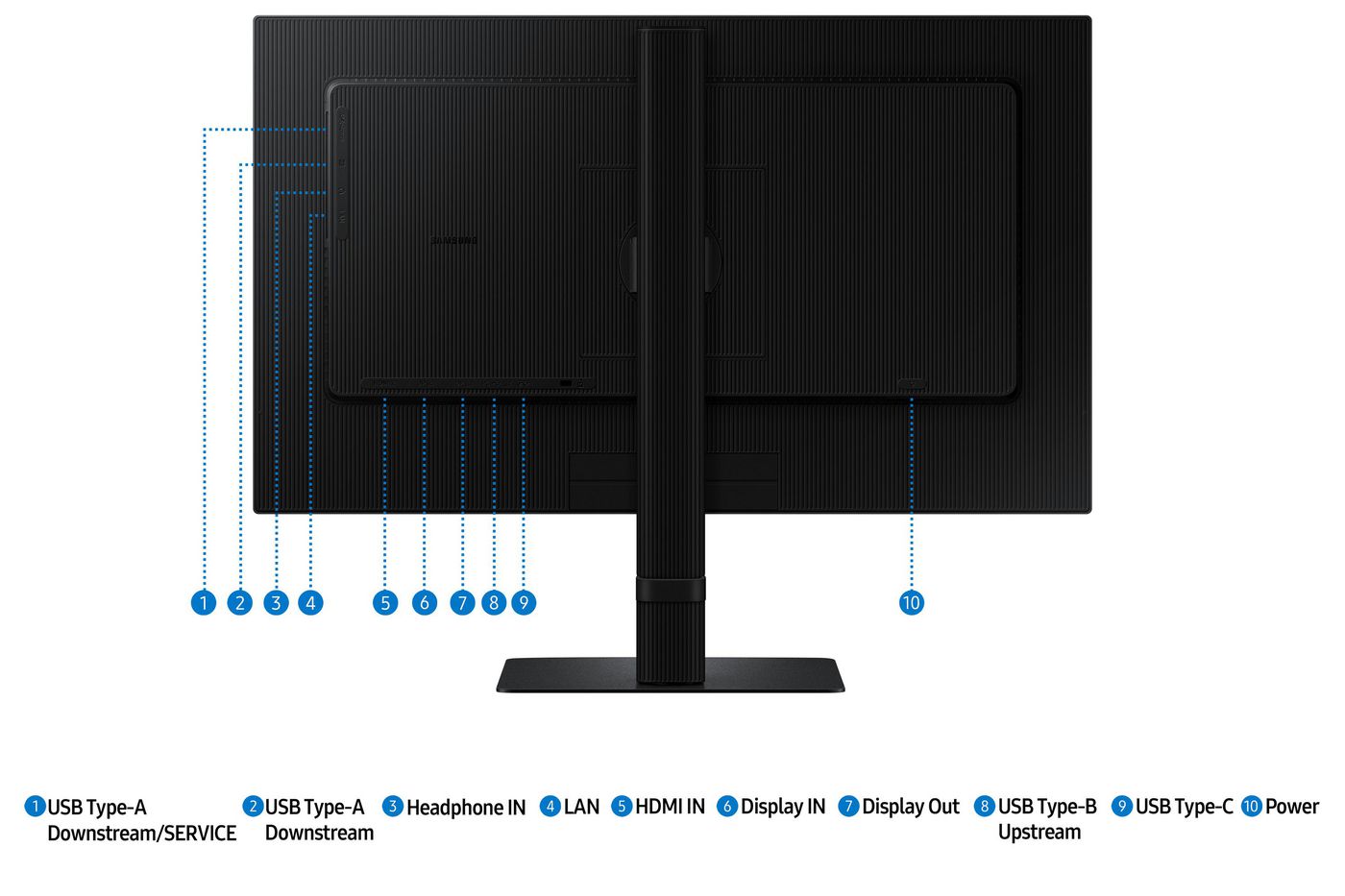 Монитор 24" Samsung Monitor S24D600UAU / LS24D600UAUXEN Black - PN LS24D600UAUXEN