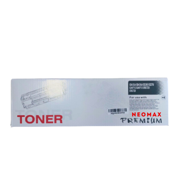 УНИВЕРСАЛНА КАСЕТА HP Laserjet CE285A/CE278A/CB435A/CB436A/CANON CRG-725 (CRG725)/CRG-728 (CRG728)/CRG-712 (CRG712)/CRG-713 (CRG713) - Black - PN HT-CB435 - NEOMAX
