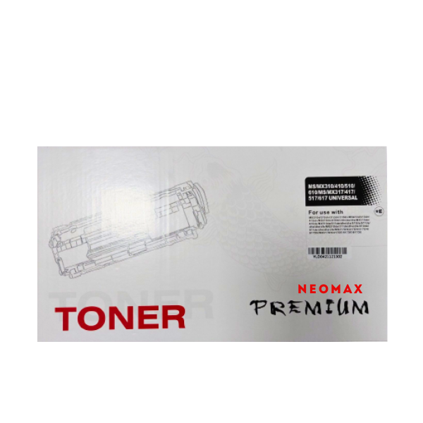 УНИВЕРСАЛНА КАСЕТА ЗА LEXMARK MX310/MS310/MX410/MS410/MS510/MX510/MX610/MS610/MX317/MX417/MX517/MX617/MS317/MS417/MS517/MS617 - Black - PN LT-MX417 - NEOMAX