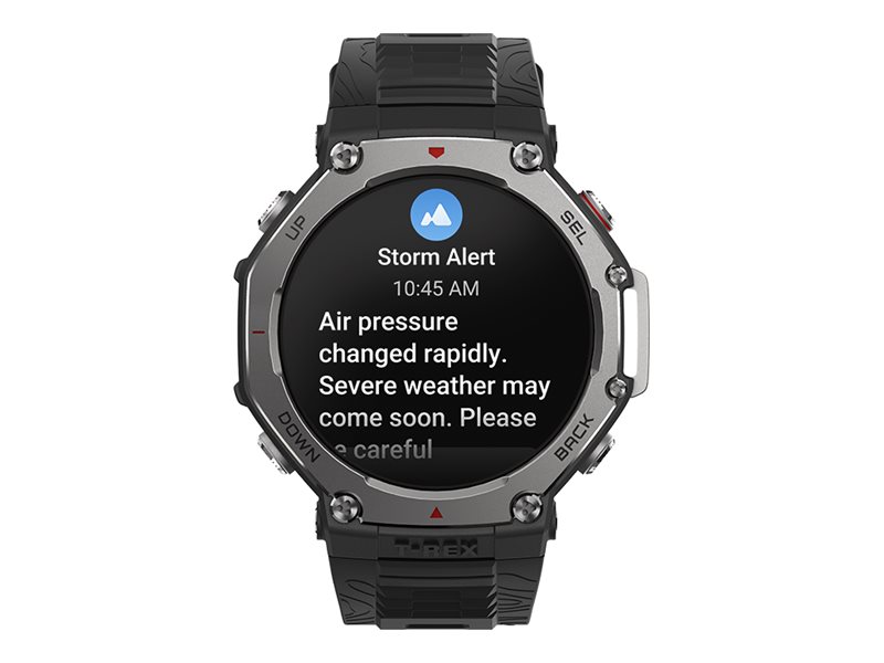 Смарт часовник Amazfit Wearable T-Rex 3 48mm / W2323GL1N Black/Grey - PN W2323GL1N