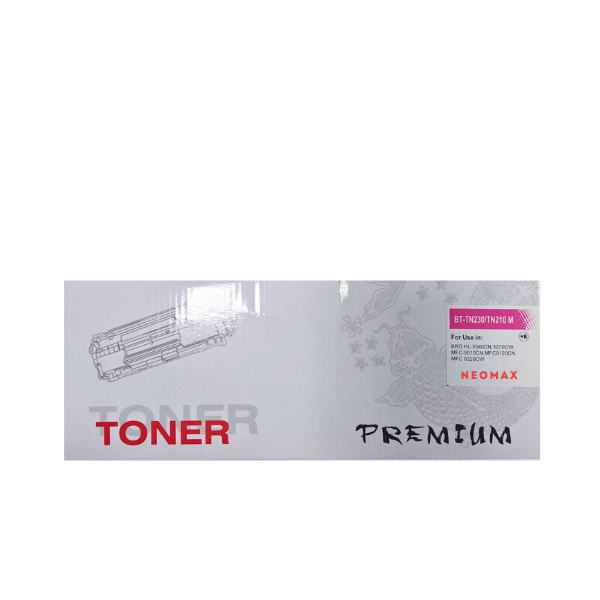 КАСЕТА ЗА BROTHER HL 3040CN/3070CW/DCP9010CN/MFC9120CN/9320CW - TN230M (TN-230M) - Magenta - PN BT-TN230/TN210M - NEOMAX