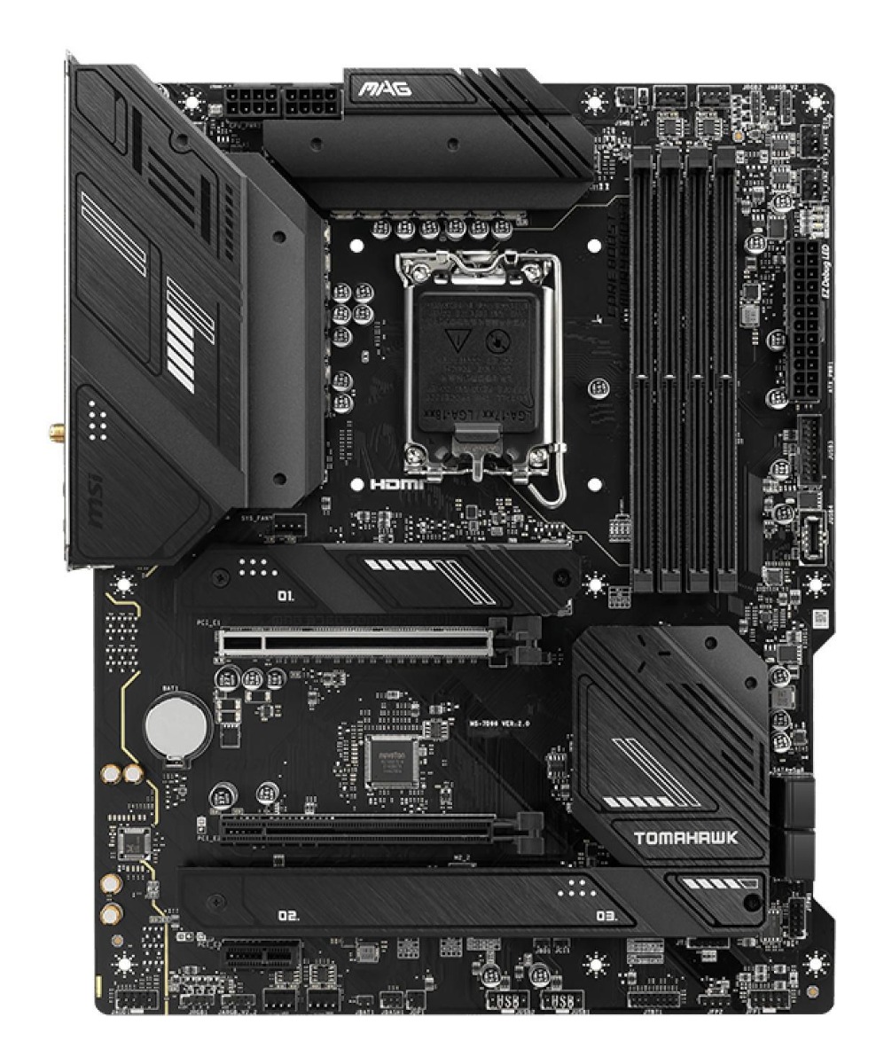 Дънна платка MSI Motherboard MAG B760 TOMAHAWK WIFI Black - PN 7D96-003R