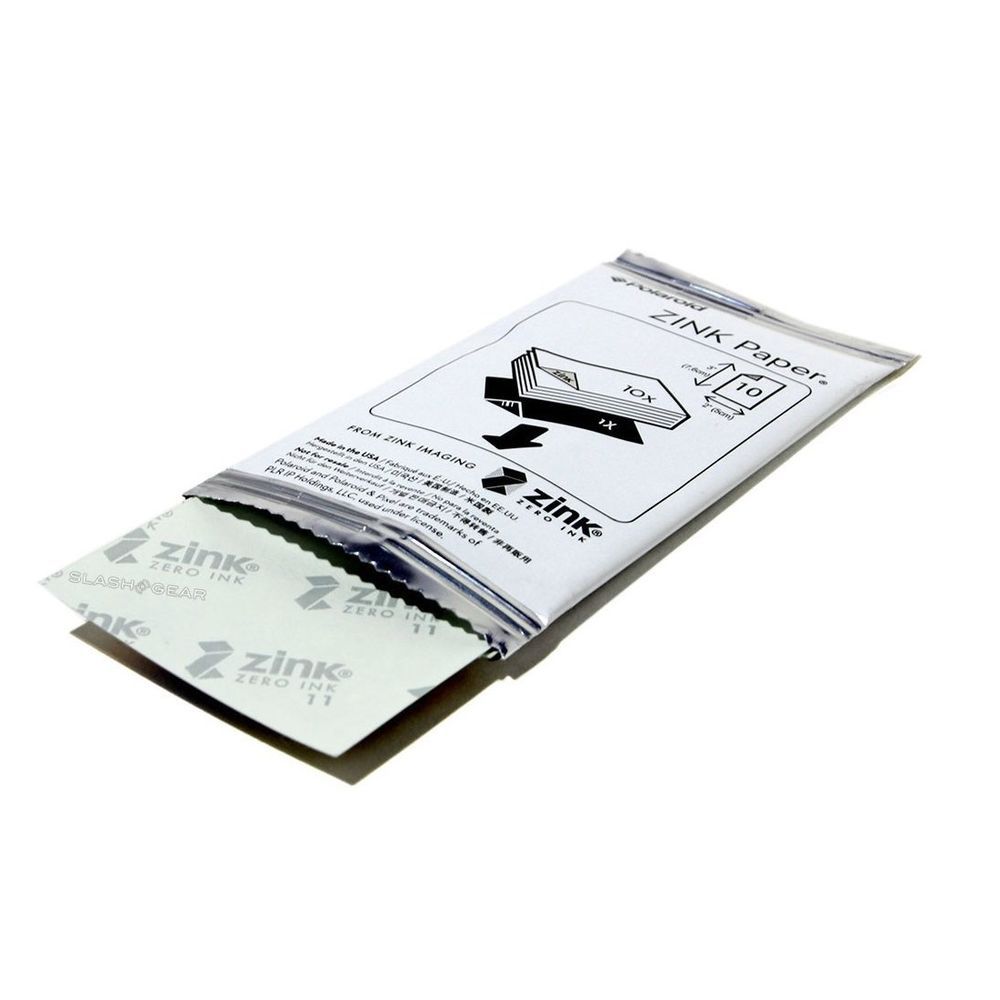 ХАРТИЯ ZINK POCKET PHOTO PAPER ЗА ФОТОПРИНТЕР G&G ZINK - 5,0 sm x 7,6 sm  - 20 листа - PN HPRT
