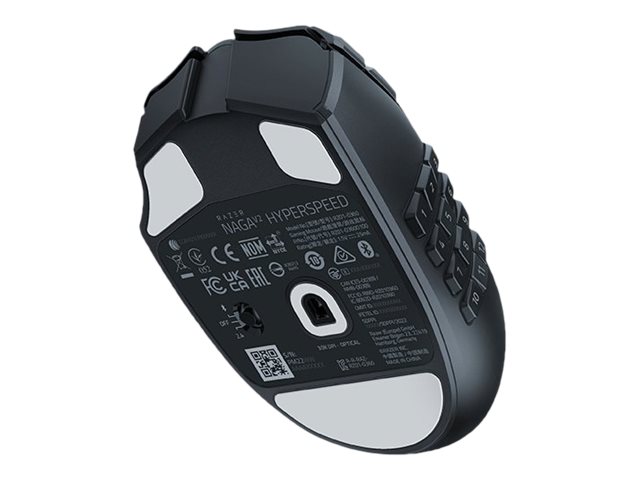 Гейминг мишка Razer Mouse Naga V2 HyperSpeed / RZ01-03600100-R3G1 - Black - PN RZ01-03600100-R3G1