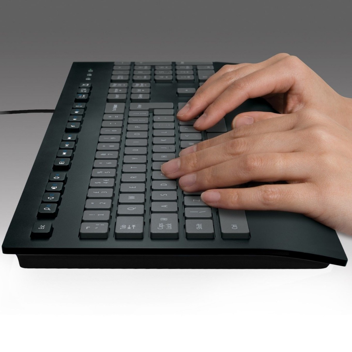 КЛАВИАТУРА LOGITECH K280e US - USB - БЕЗ БДС КИРИЛИЗАЦИЯ (WITHOUT BDS CYRILLIC) - Black - PN 920-005217