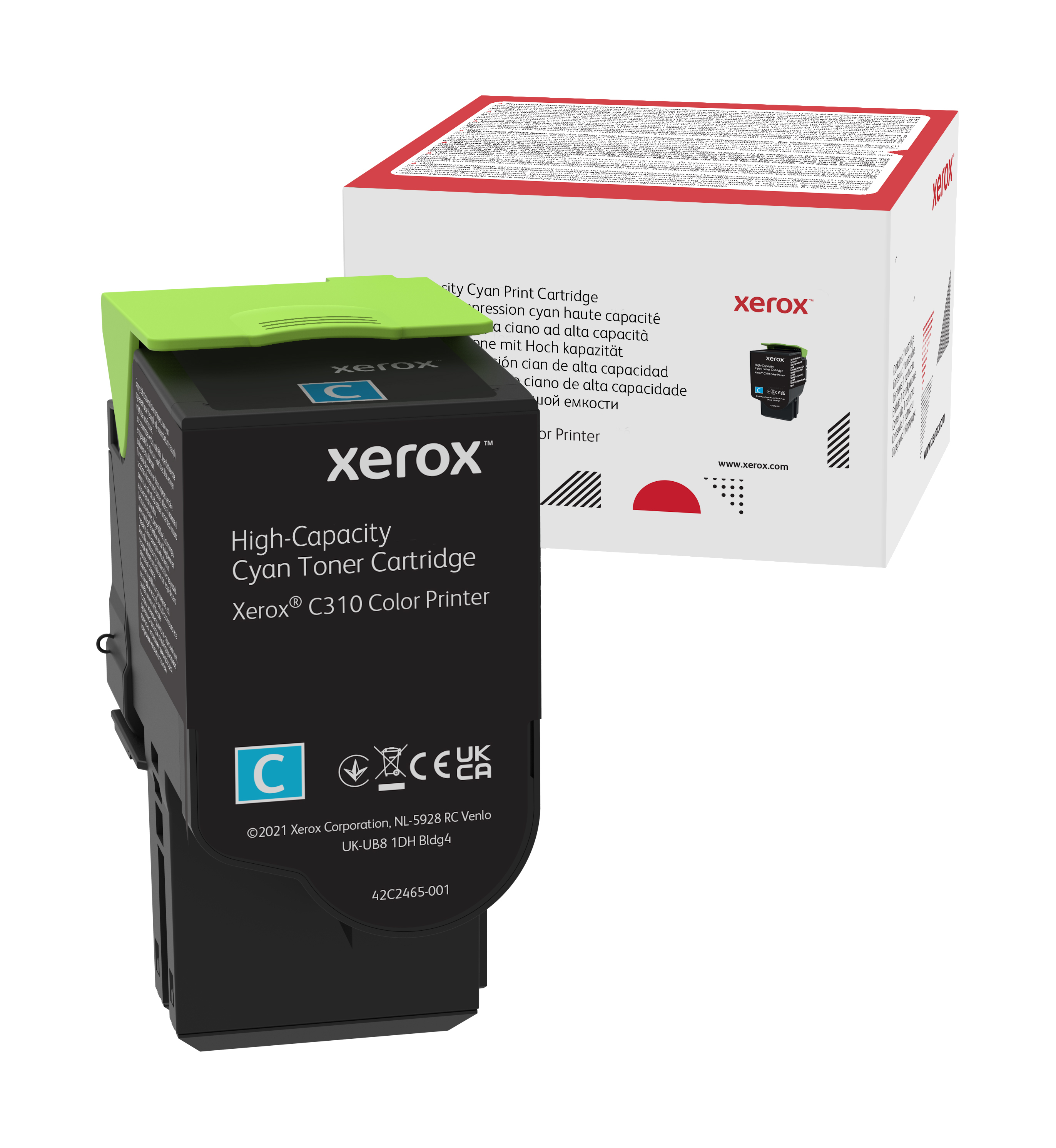 Тонер касета за Xerox C310 Series - Toner - 006R04365 - Cyan - XL - PN 006R04365