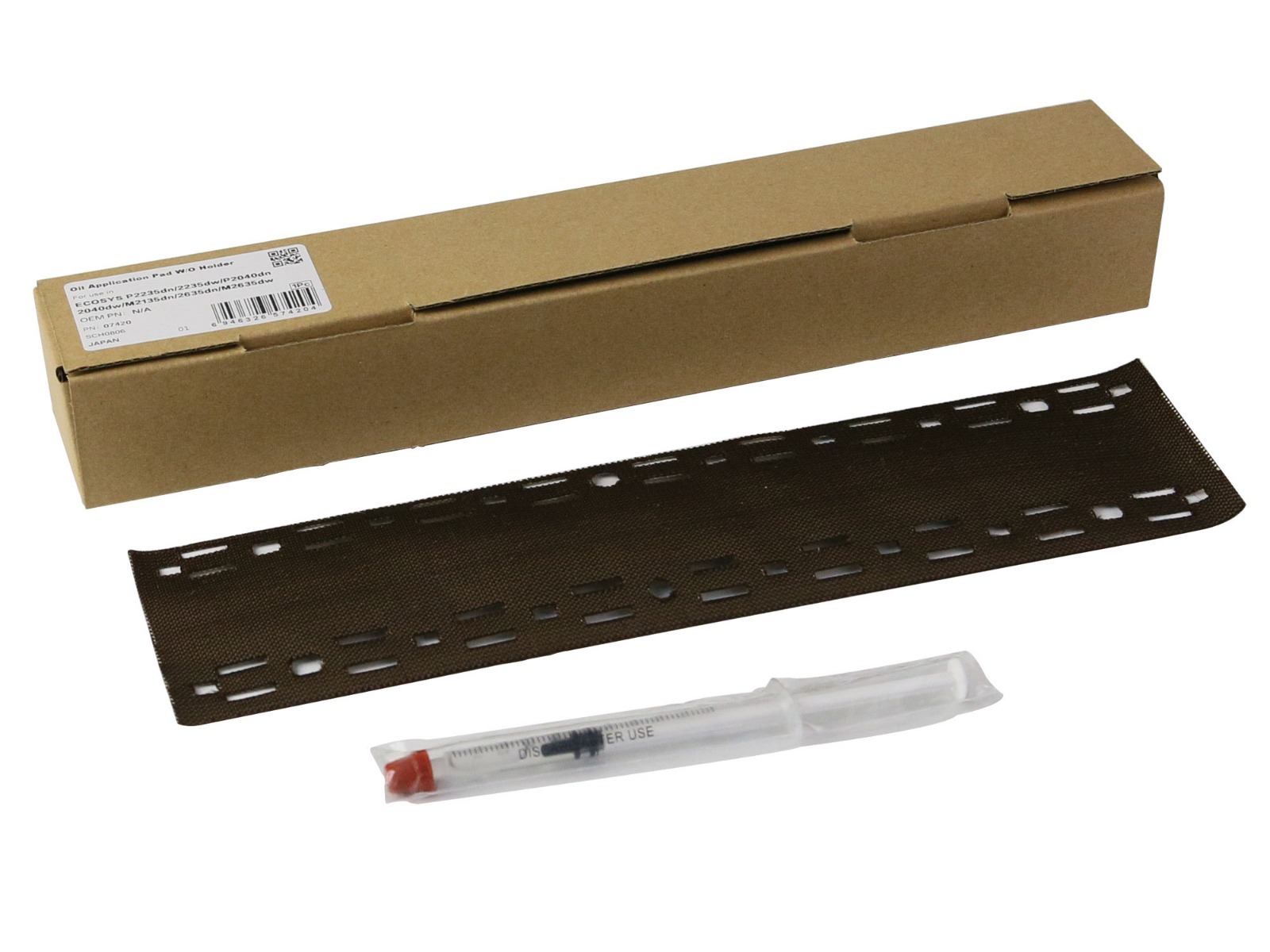 СИЛИКОНОВ ОМАСЛИТЕЛ (OIL APPLICATION PAD W/O HOLDER) ЗА KYOCERA ECOSYS P2235/P2040/M2135/M2635/M2735/M2040/M2540/M2640 - PN CET7420