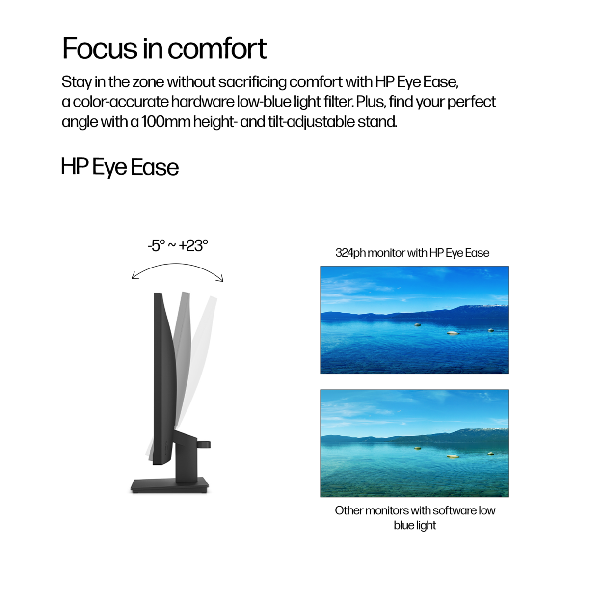 Монитор HP Monitor B0BU9UT / B0BU9UT#ABB Black (23.8 ") - PN B0BU9UT#ABB