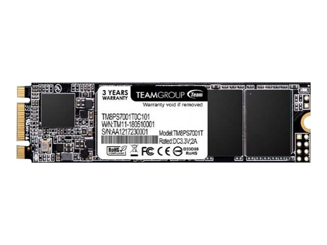 ВЪТРЕШЕН ТВЪРД ДИСК Team Group SSD MS30 - 512 GB - M.2 2280 - SATA 6 GB/s - PN TM8PS7512G0C101