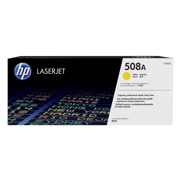 КАСЕТА ЗА HP Color LaserJet Enterprise M553 series - Yellow - /508A/ - PN CF362A 