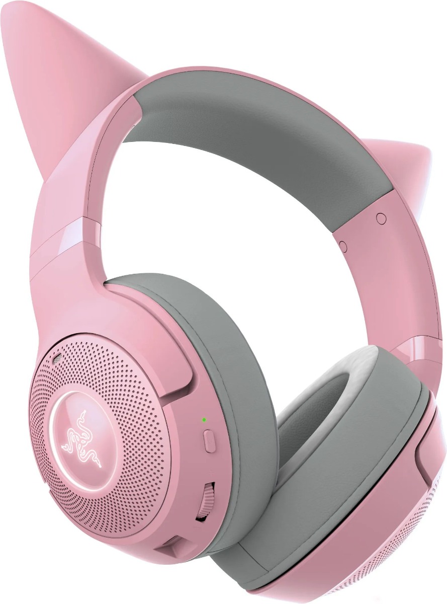 Гейминг слушалки Razer Headset Kraken Kitty V2 BT / RZ04-04860100-R3M1 - Pink - PN RZ04-04860100-R3M1
