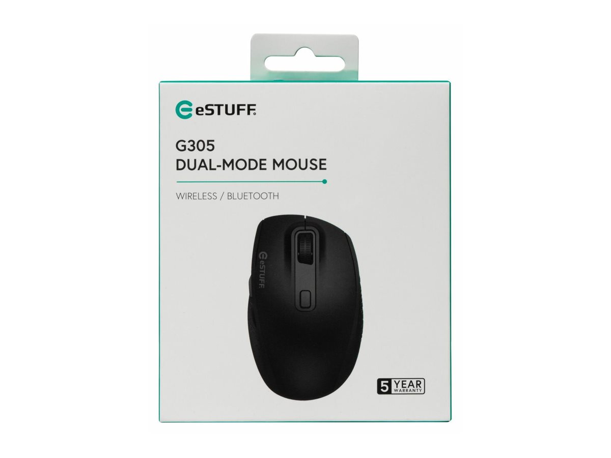 МИШКА eSTUFF G305 Wireless - Black - PN GLB214002