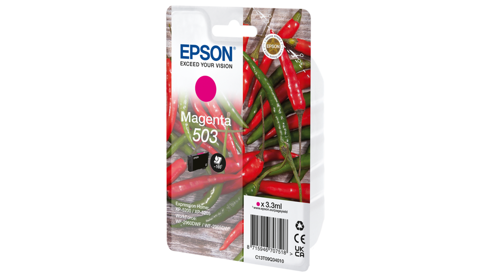 Глава за Epson WorkForce WF-2960/Expression Home XP-5200 Series - Ink - /503/ / C13T09Q34010 - Magenta - PN C13T09Q34010