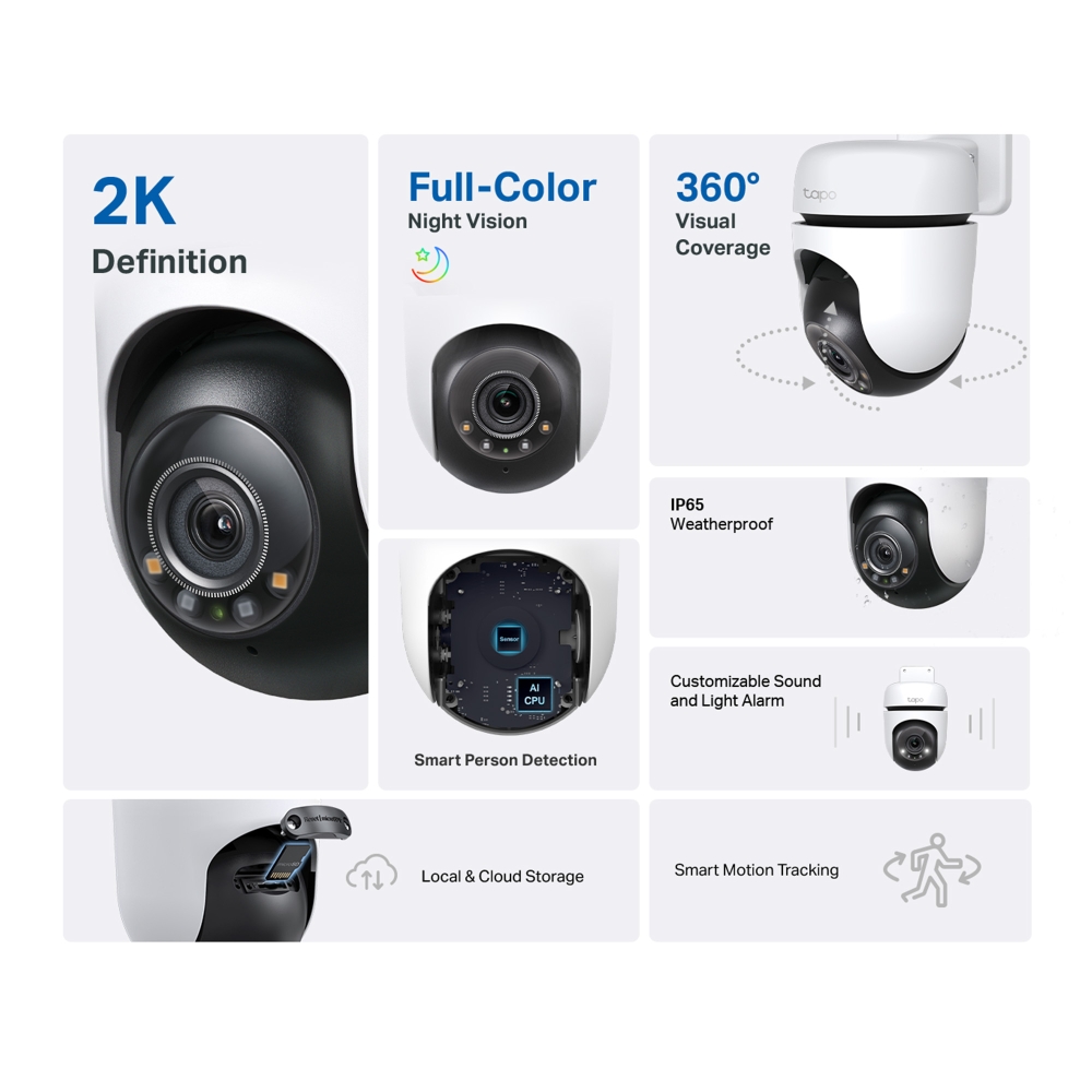 Камера за видеонаблюдение TP-LINK Surveillance camera TC41 / TC41 - White - PN TC41
