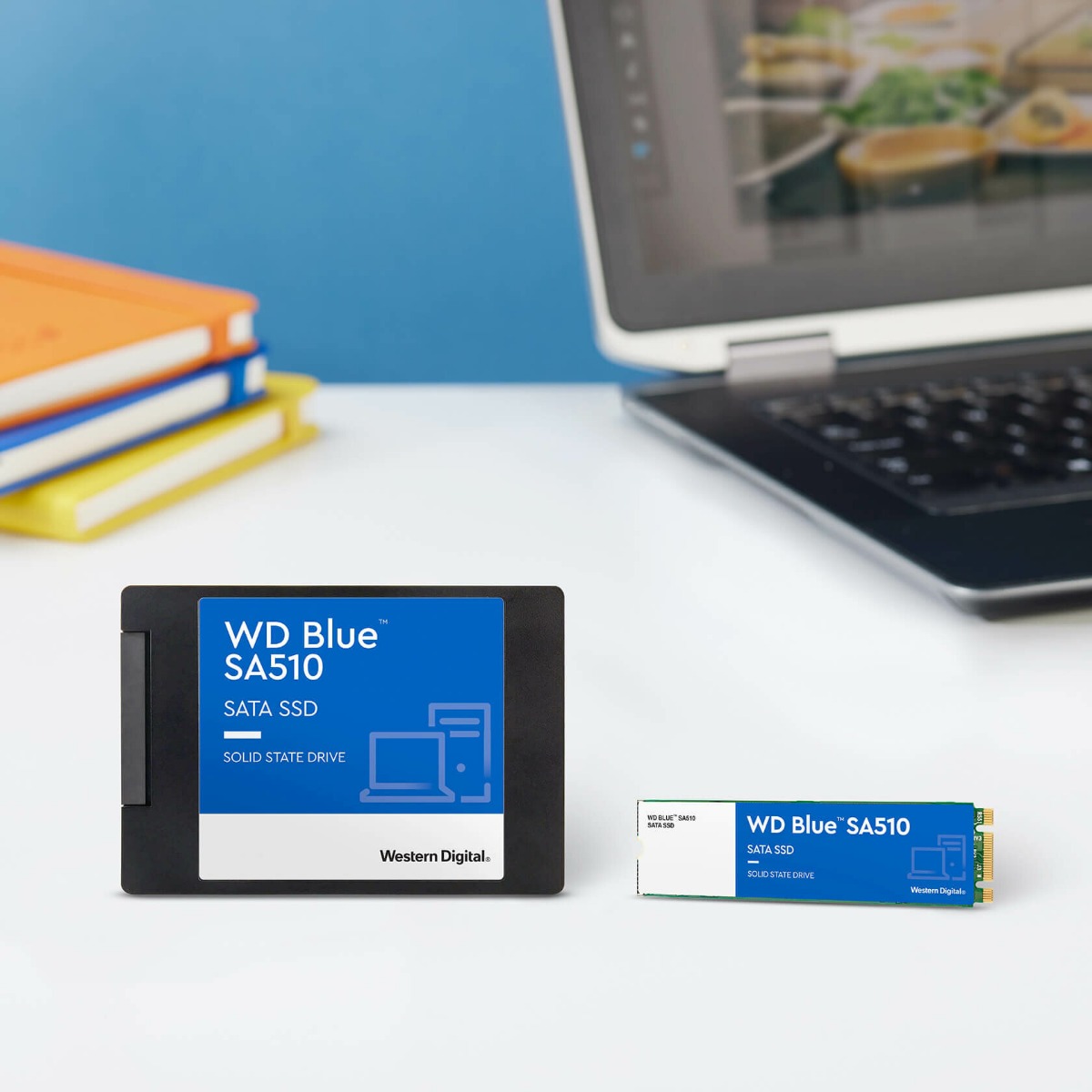 ВЪТРЕШЕН ТВЪРД ДИСК WESTERN DIGITAL Hard Drive Blue SA510 - 500 GB - 2.5" - SATA 6 GB/s - PN WDS500G3B0A