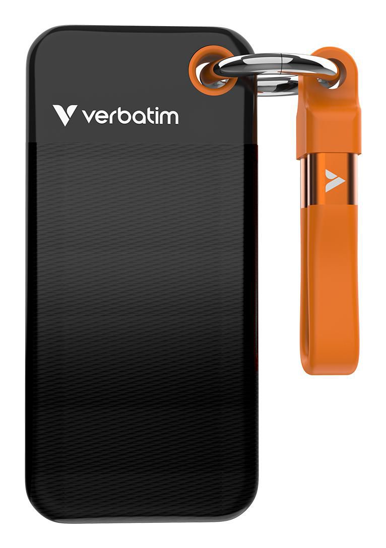 Външен диск, джобен Verbatim External SSD Pocket 1TB - PN 32193