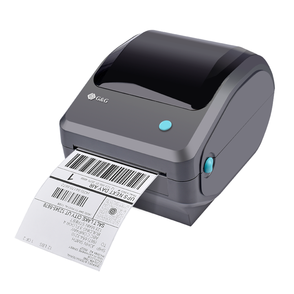 ЕТИКЕТЕН ПРИНТЕР G&G - DESKTOP BARCODE PRINTER G&G - USB+Bluetooth+WiFi - PN TD-401T (TD401T)