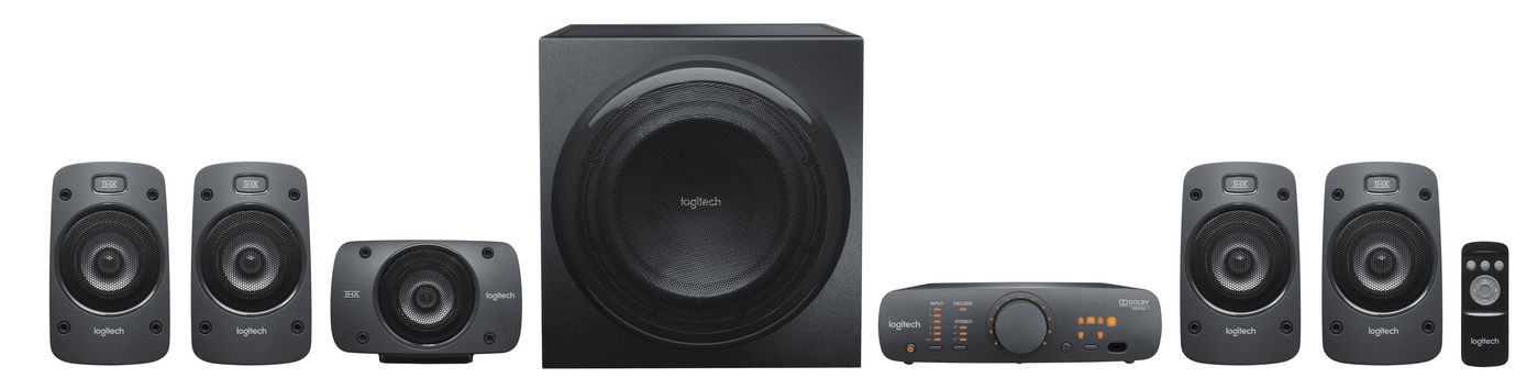 Система високоговорители Logitech Loudspeakers Z906 / 980-000468 - Black - PN 980-000468