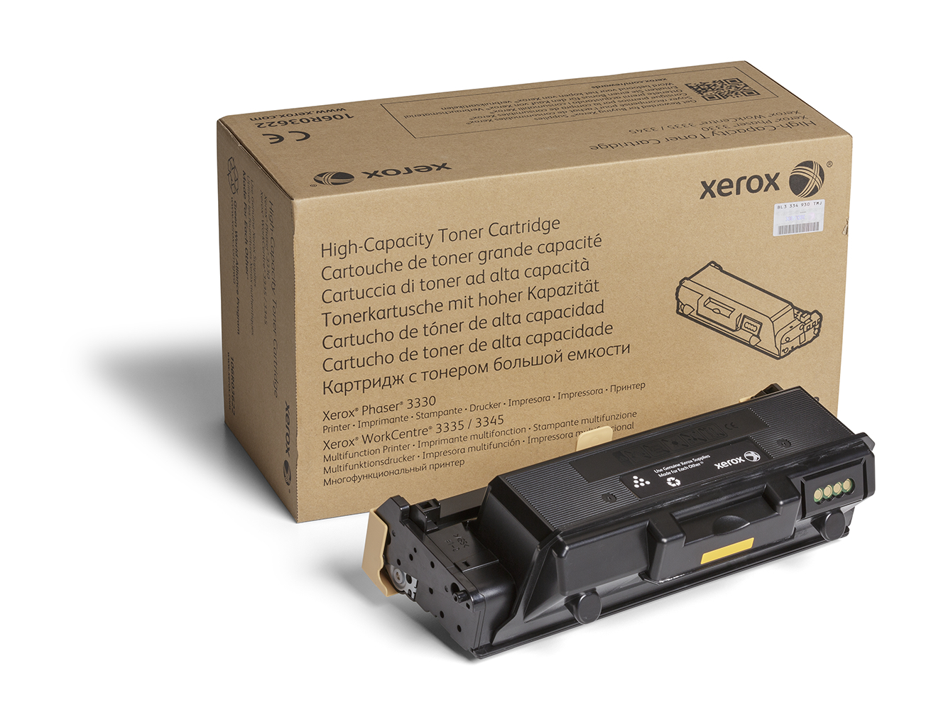 Тонер касета за Xerox WorkCentre 3335/3345 DNI/Phaser 3330 - Toner - 106R03622 - Black - XL - PN 106R03622