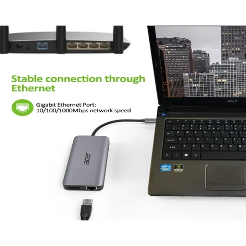 ДОКИНГ СТАНЦИЯ ACER - Silver - PN HP.DSCAB.009