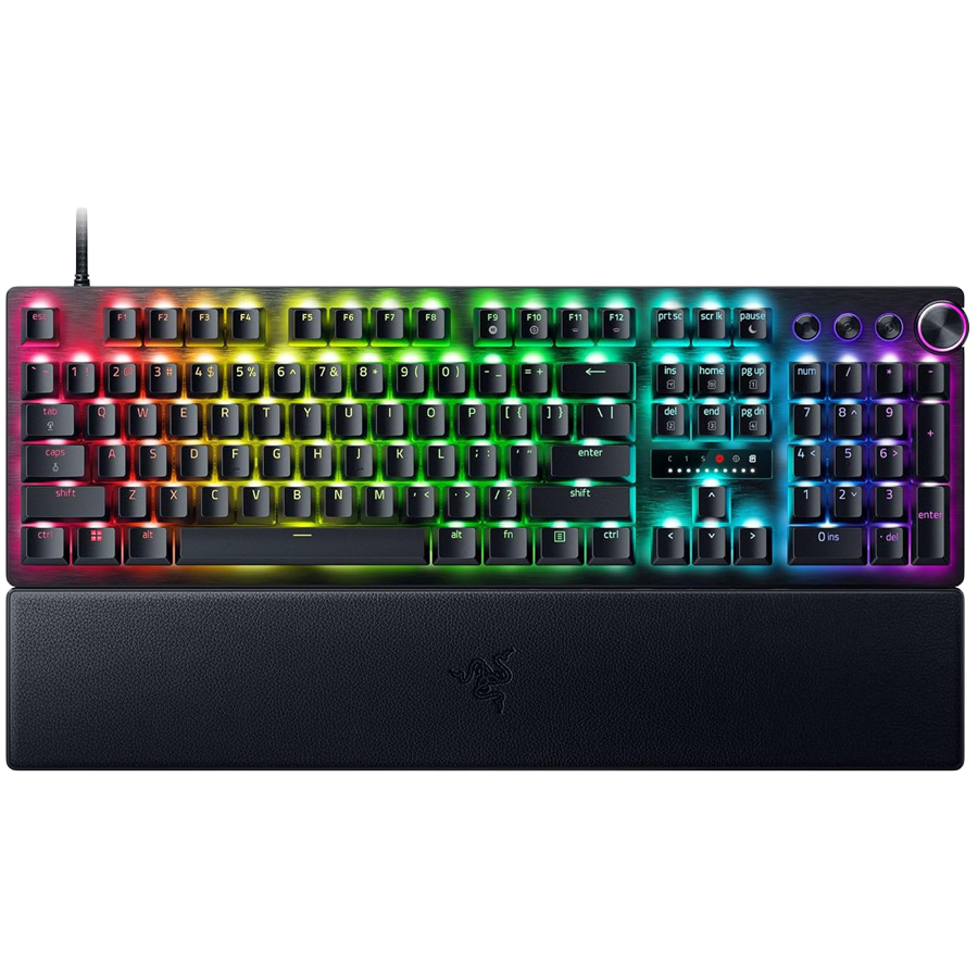 Гейминг клавиатура Razer Keyboard Huntsman V3 Pro / RZ03-04970100-R3M1 - Black - PN RZ03-04970100-R3M1
