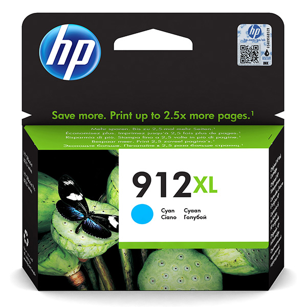 ГЛАВА ЗА HEWLETT PACKARD OfficeJet 801x series/OfficeJet Pro 802x series - HIGH CAPACITY - /912XL/ - Cyan - PN 3YL81AE