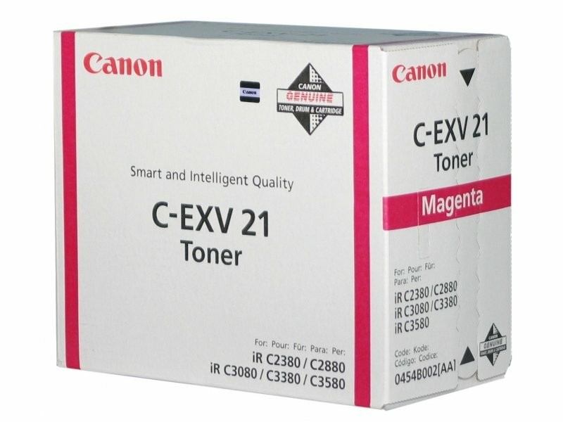 TОНЕР ЗА CANON IR C2880/C3380 - TYPE C-EXV21 - Magenta - PN CF0454B002[AA]