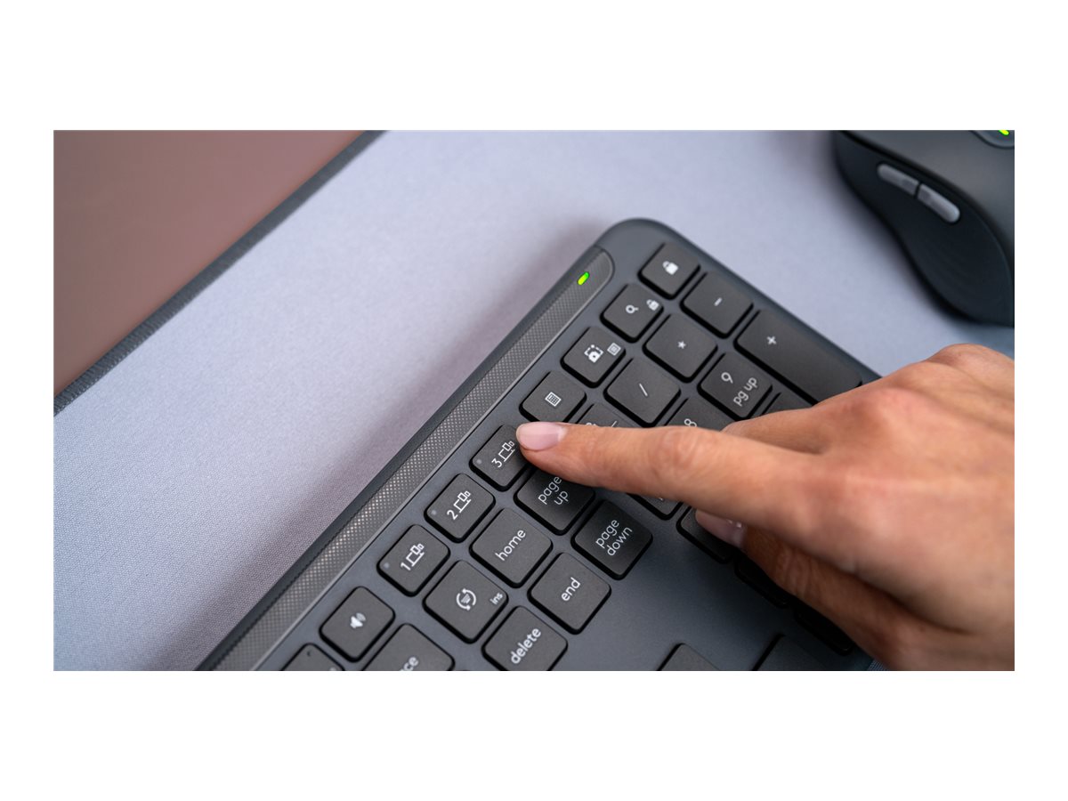 Комплект Мишка + Клавиатура Logitech Mouse and keyboard set Signature Slim MK950 for Business / 920-012508 Graphite - PN 920-012508
