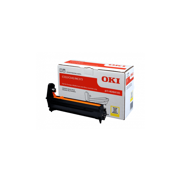 Барабанна касета за Oki C542DN/C532DN/MC573DN/MC563DN - DRUM UNIT -  46484105 - Yellow - PN 46484105