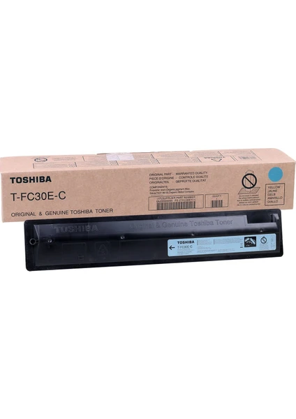 Тонер касета за Toshiba E-Studio 2051C/2551C/2550C/2550CSE - Toner - T-FC30EC (TFC30EC) / 6AJ00000281 - Cyan - 6AJ00000099 - PN 6AJ00000281