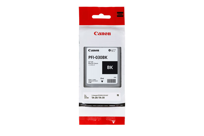 Глава за Canon imagePROGRAF TM Series - Ink - PFI030BK (PFI-030BK) / 3489C001 - Black - PN 3489C001